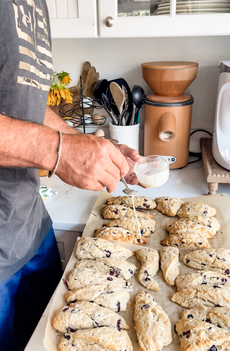 How to Bake Perfect Blueberry Scones (Better Than a Coffee Shop!)