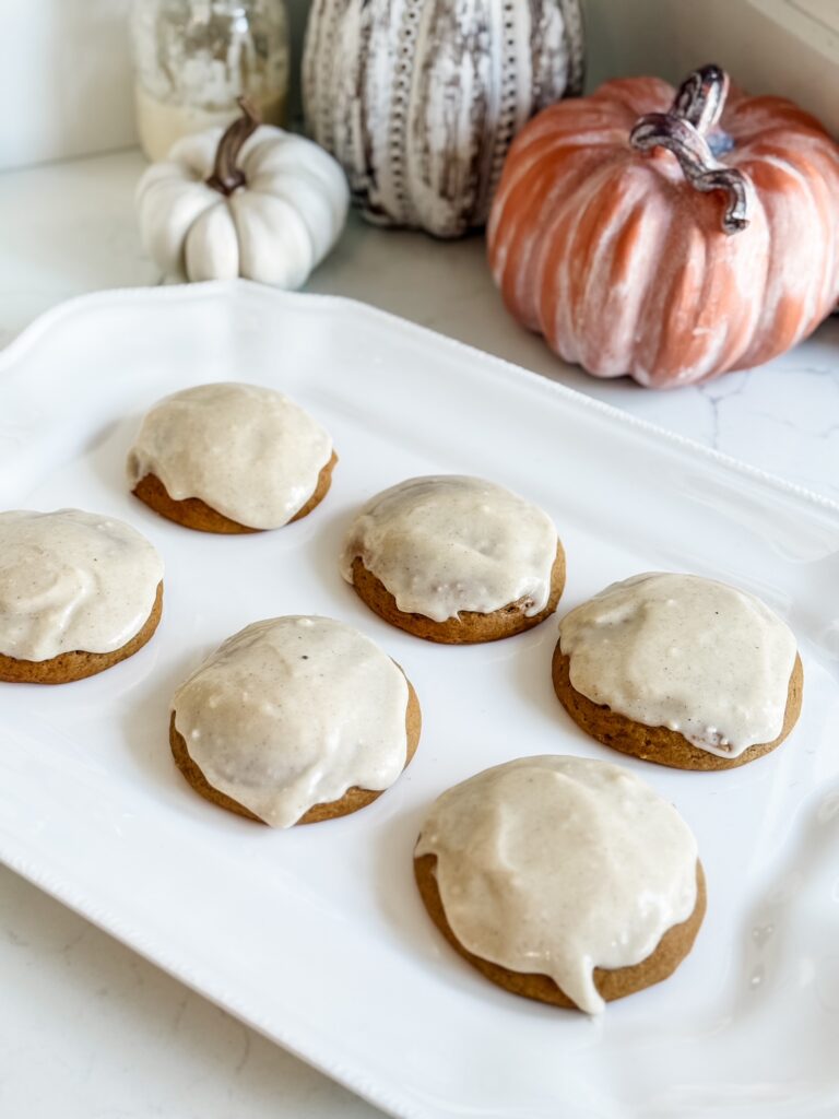 soft pumpkin cream cheese cookies
