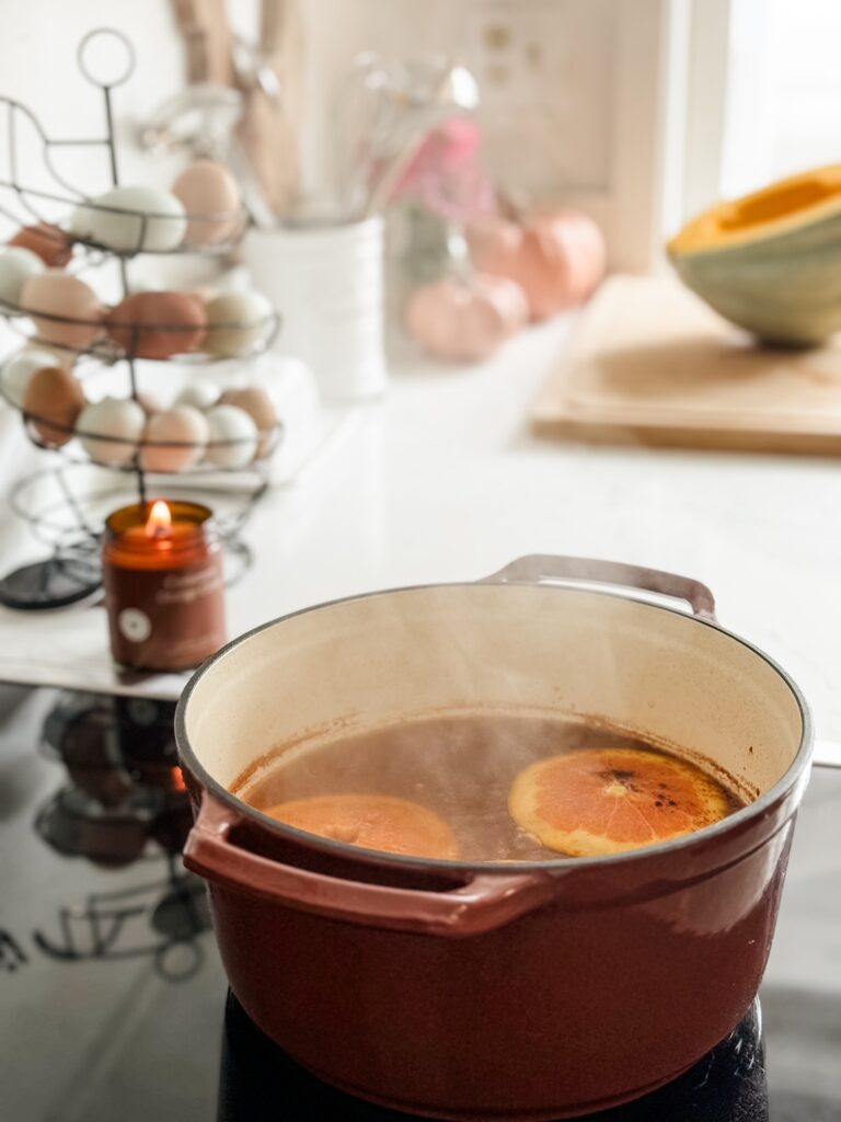 Homemade Farmhouse Mulled Cider