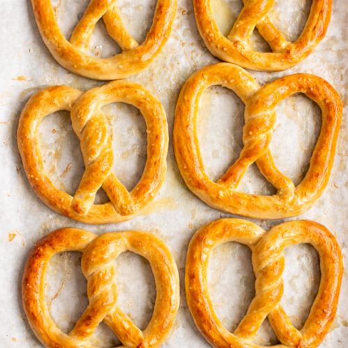 Soft Homemade Pretzles