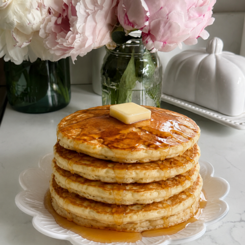 Buttermilk pancakes that work well with freshly milled flour